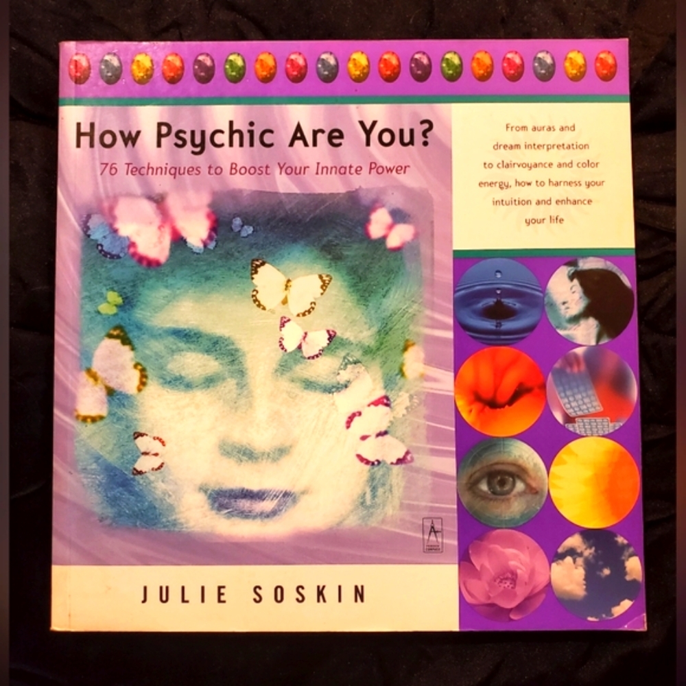 How Psychic Are You? Book. Psychic. Spiritual. Intuition. Self-Discovery. Fun